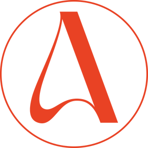 signature lady alako logo in tangerine